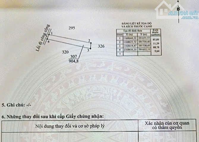 Bán 904m2 đất LÚA đường xe tải, cách 650m đường 826, Tân Trạch, Cần Đước LA, giá 1 tỷ 650 - 5