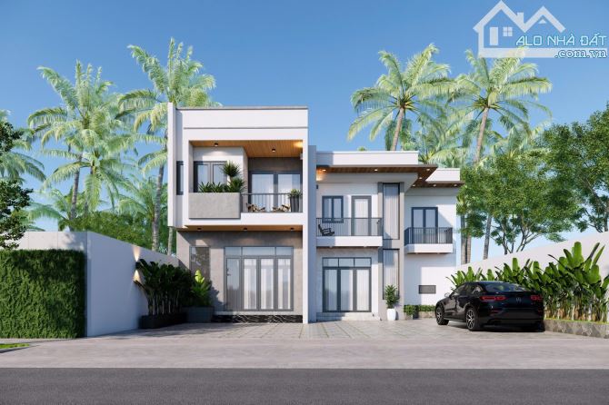 Bán  Nhà 2 tầng mới đang hoàn thiện tại xã Diên An, Diên Khánh, Khánh Hòa.