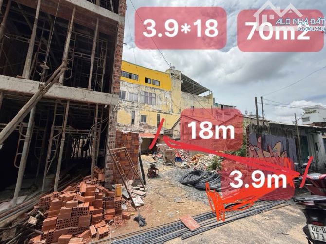 Bán lô đất đẹp  Hẻm xe hơi Thống Nhất  Phường 11  Gò Vấp  3.9x18m  Giá 6.668 Tỷ