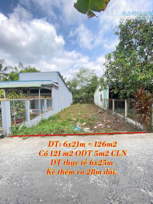 BÁN ĐẤT ĐẸP GẦN ĐẠI HỌC FPT NHI ĐỒNG CẦN THƠ VÀO 1KM. 6M X 25M - 2TY350