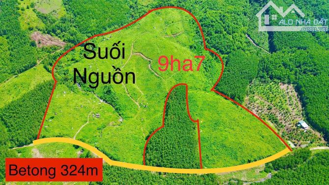 CƠ HỘI HIẾM - ĐẤT LÀM FARM NGHỈ DƯỠNG, SUỐI CHẢY QUANH NĂM MẮT MẺ TẠI KHÁNH NAM KHÁNH VĨNH