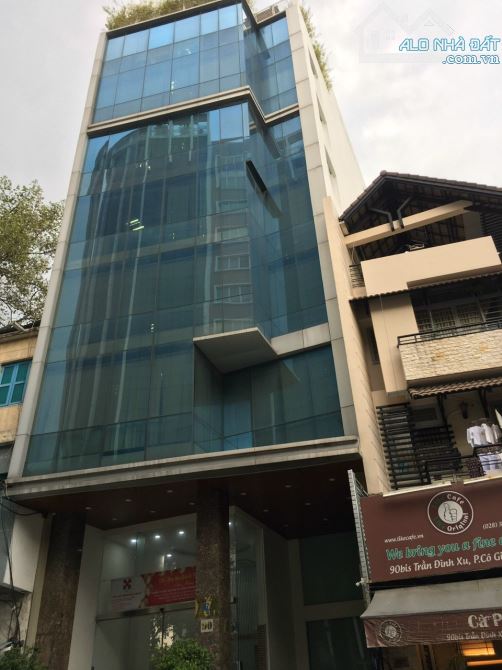 Toà nhà  2 Mặt tiền  BÙI THỊ XUÂN, Q.1, Hầm 7 tầng thang máy, DT:6,5x 27m, HĐT 370tr/tháng