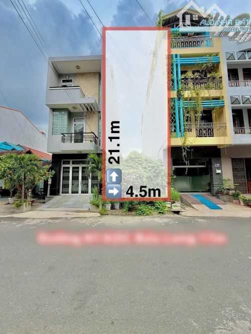 BÁN LÔ ĐẤT BỬU LONG – P. TRẤN BIÊN, BIÊN HOÀ - Diện tích: 4,5M x 21M = 94,6M2