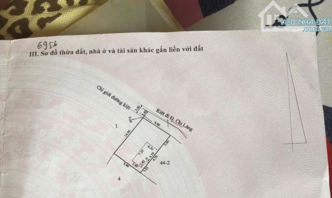 Cần bán lô đất đẹp 140m2 khổ đất đẹp ngang gần 10m Kiệt ô tô Chi Lăng, Huế