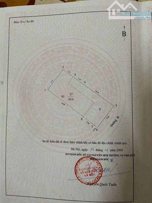Cầu Giấy bán đất tặng nhà 3 tầng 95m 24.9 tỷ giữa 2 tuyến phố, ngõ thông, kinh doanh, ô tô