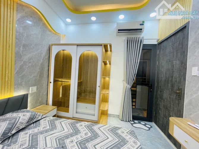 Nhà 2 Lầu hẻm 8m đường Phan Văn Trị quận Bình Thạnh, Full nội thất Bán Giá Rẻ - 10