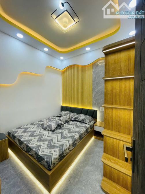 Nhà 2 Lầu hẻm 8m đường Phan Văn Trị quận Bình Thạnh, Full nội thất Bán Giá Rẻ - 11