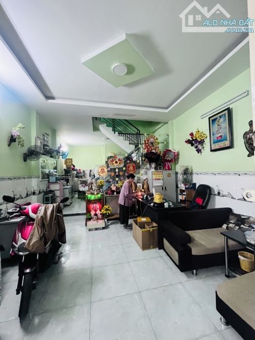 NHÀ BÌNH TÂN,BÌNH TRỊ ĐÔNG A,GẦN TÊN LỬA,NGANG 5M,4 TẦNG 60M2(5×12),HẺM XE HƠI,CHỈ 4.6 T - 1