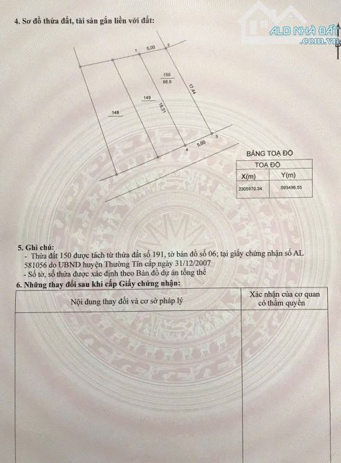 Mảnh đất đường thông rộng giá rẻ 👉 chương dương -thường tín - 1
