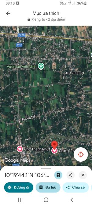 Tôi chủ. Bán đất Chợ Gạo - Tiền Giang 1200m2 CLN giá rẻ 650tr - 1