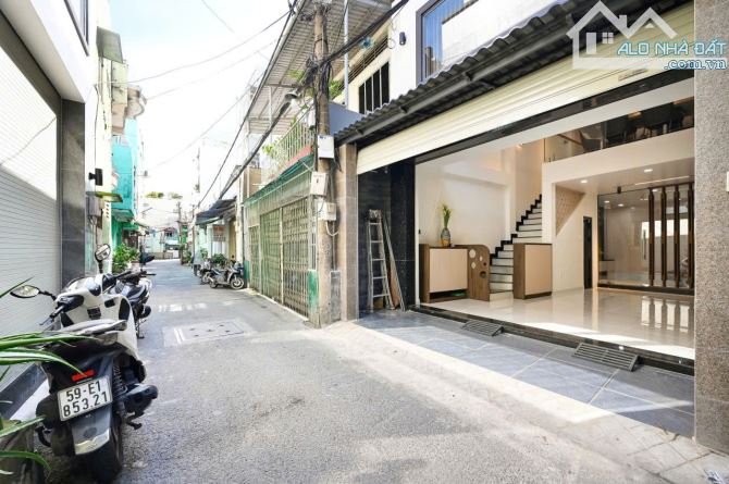 🏠 Nhà Hẻm Xe Hơi Thông💎 Quang Trung Phường 10💎4,6mx12m 4 Lầu 4PN 5WC💵 10,5 Tỷ - 1