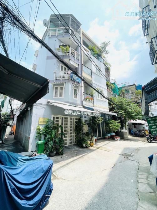 CĂN GÓC -HẺM XE HƠI ĐỖ CỬA -LÊ QUANG ĐỊNH, P5, BÌNH THẠNH DT4x10m - 5 TẦNG - GIÁ 8 TỶ 2 - 1