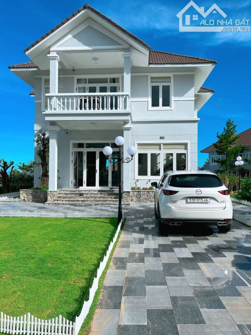 biệt thự biển Sealinks City 16x25m 400m2 thổ cư đất ở sổ hồng view biển đầy đủ nội thất
