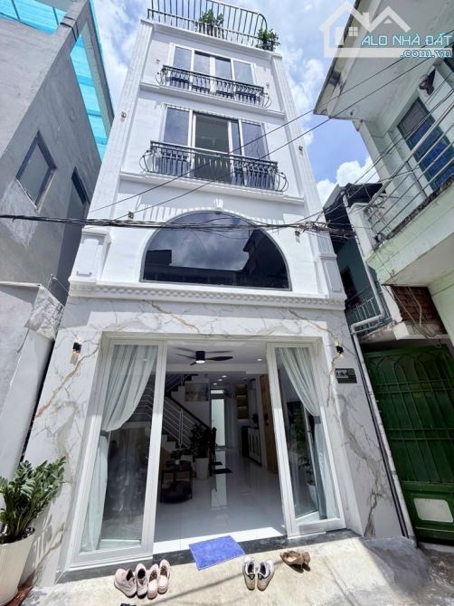 Hiếm- 40m2 Siêu phẩm 4 Tầng 6PN7WC - P17 Bình Thạnh, Giáp Q1 - 1