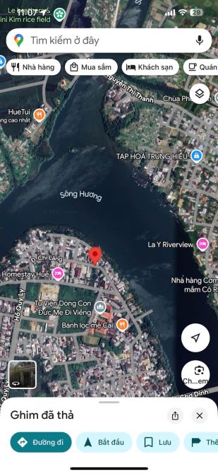 Cần bán lô đất đẹp 140m2 khổ đất đẹp ngang gần 10m Kiệt ô tô Chi Lăng, Huế - 1