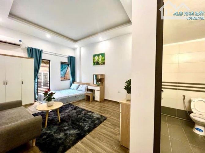 Tòa CCMN Thái Thịnh 45m2, 6T, 9 căn hộ full đồ, Dt 50tr/tháng, giá 12 tỷ - 1