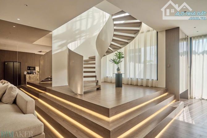Biệt thự siêu đẹp mặt tiền Thạnh Mỹ Lợi Quận 2 - DT 8x20m - Hầm 4 tầng hồ bơi - 30 tỷ - 13