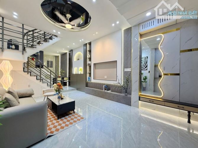 Nhà đẹp đường số 2 phường 16 quận Gò Vấp 42m2 hẻm 4m thông thoáng giá 4 tỷ 95 SHR không LG - 15