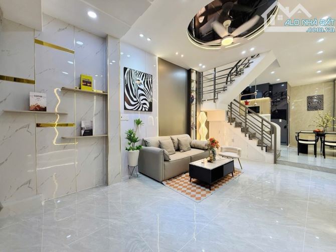 Nhà đẹp đường số 2 phường 16 quận Gò Vấp 42m2 hẻm 4m thông thoáng giá 4 tỷ 95 SHR không LG - 16