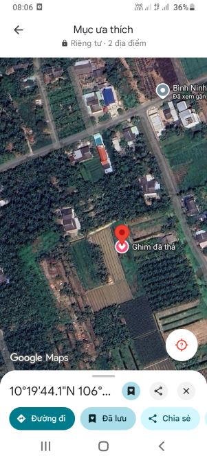 Tôi chủ. Bán đất Chợ Gạo - Tiền Giang 1200m2 CLN giá rẻ 650tr - 2