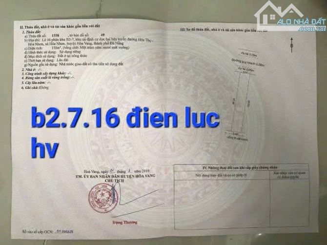 📌📌📌LÀM VIỆC TRỰC TIẾP GIÁ TỐT !!! bán lô đất khu cầu đỏ túy loan - 2