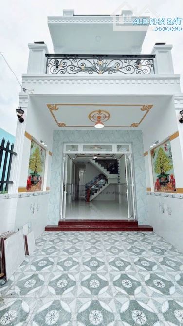 Nhà Xây Mới, Đường Ô Tô Sổ hồng riêng, 90m2 ngay Tân Kim, Cần Giuộc - 2