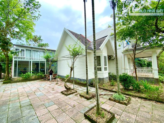 Lô góc 1000m2, sẵn khuôn viên nhà vườn nghỉ dưỡng, view núi Tản Viên, Ba Vì, Hà Nội - 2