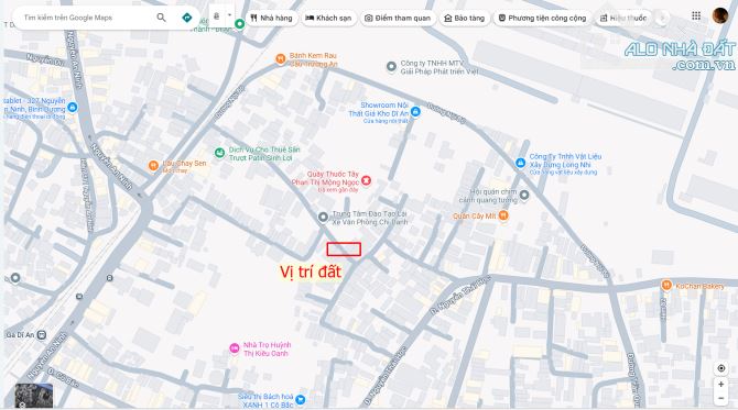 Bán đất 6.9x19m, hẻm Nguyễn Thái Học p. Tân Đông Hiệp gần chợ Dĩ An - 3