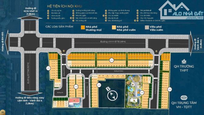 Nhà Phố 1 Trệt 1 Lầu Ngay VSIP 3. Cam Kết Thuê Lại 18-25 Triệu/Tháng - 3