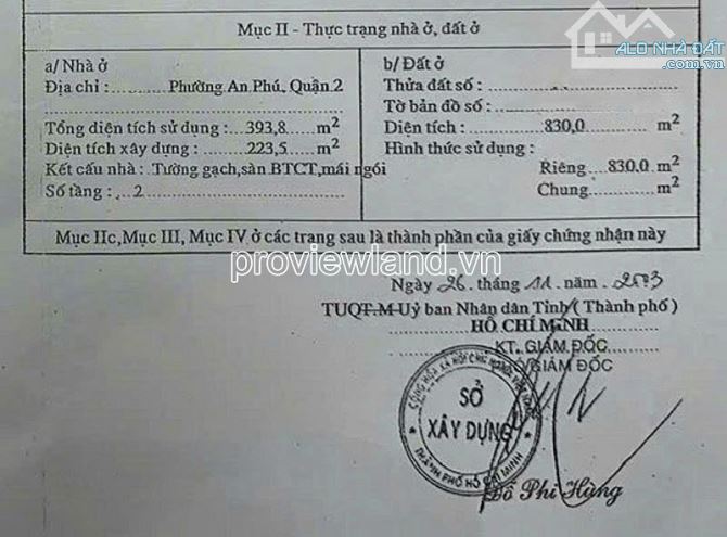 Bán đất vàng tại An Phú, thích hợp dự án nghỉ dưỡng, 830m2 đất, 130 tỷ - 3