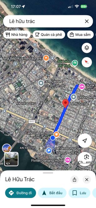Bán 285m đất ở mặt tiền đường Lê Hữu Trác ngang 10m sát Chợ An Hải Đông KD xây căn hộ tốt - 3