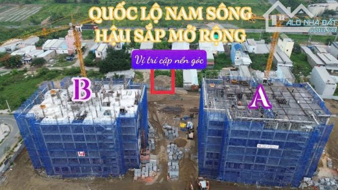 CẶP NỀN GÓC VỊ TRÍ VIP HIẾM CÓ  CG. CẶP NỀN GÓC (188,5m2) ĐS 3 KDC ĐÔNG PHÚ, Châu Thành, - 3