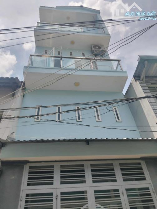 NHÀ 4 TẦNG HẺM Ô TÔ ĐƯỜNG SỐ 6 CHỢ DASA TÊN LỬA BÌNH TÂN Ỷ - 4