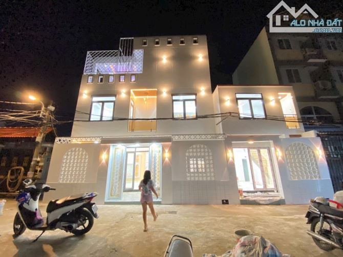 Nhà mới , Q7,ngang 14m, chia làm 2 căn, tặng full nội thất mới, khu dân cư hiện hữu, - 4