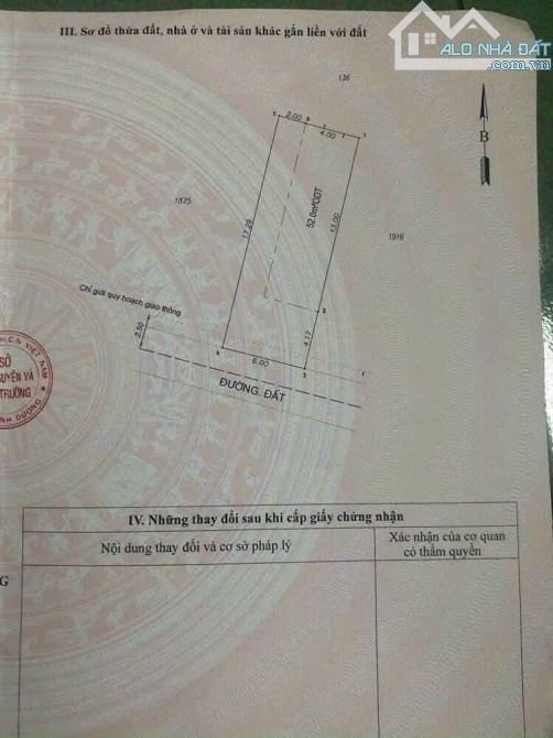 Bán lô đất cách Nguyễn An Ninh 30m dĩ an giá mềm - 4