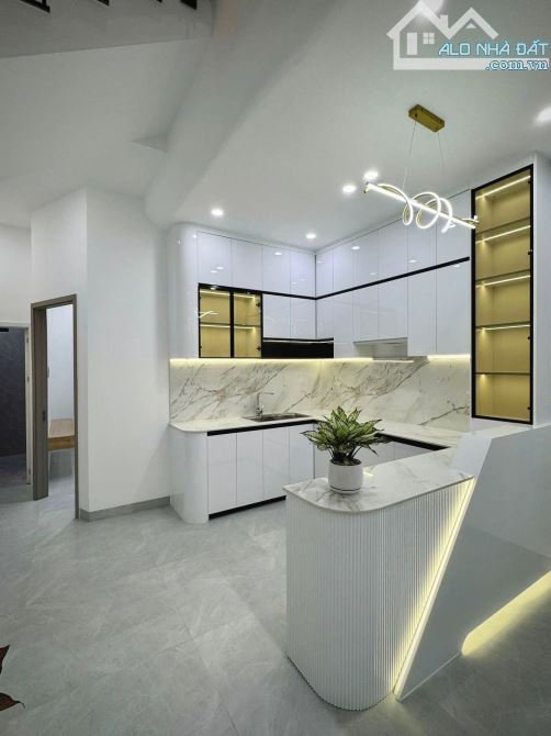 Bán rẻ nhà nguyên căn mới xây đường Hồ Văn Cống, Bình Dương, 1 trệt 1 lầu giá 1 tỷ 9 - 4