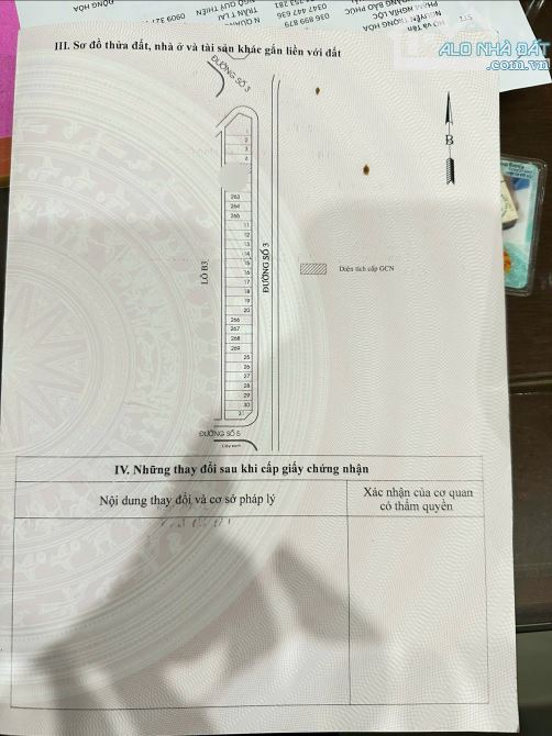 đất 70m2 4ty3 TL gần Vincom 300m, MT đường số 3 KDC Toa Xe 1, p.Dĩ An - 4