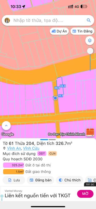 🌟 BÁN GẤP LÔ ĐẤT 2 MẶT TIỀN ĐƯỜNG LÊ ĐẠI HÀNH – VĨNH AN, VĨNH CỬU 🌟 - 4
