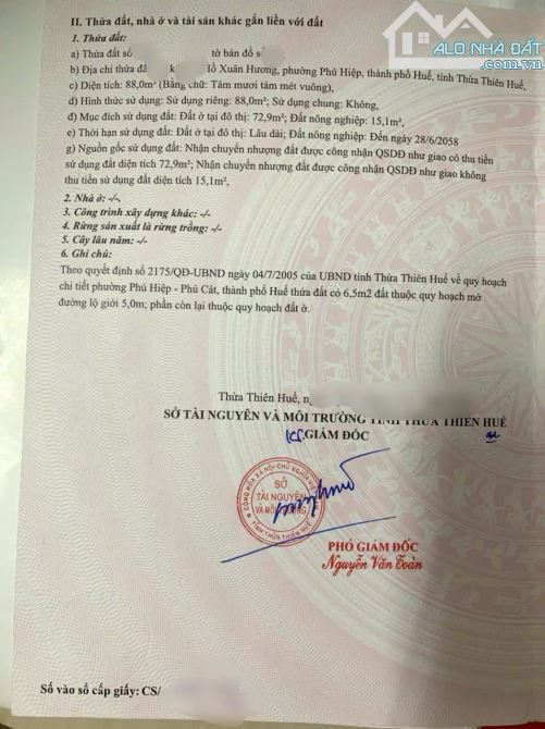Bán đất 88m2 Kiệt 19 Hồ Xuân Hương, phường Phú Xuân, gần Trường THPT Gia Hội, TP Huế - 5