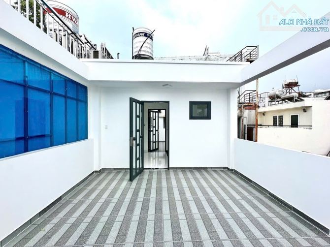 Bán Nhà Hẻm Xe Hơi Bình Qưới gần Cầu Kinh, P27 Bình Thạnh - 4 tầng BTCT mới (4.5x18) - 10t - 5