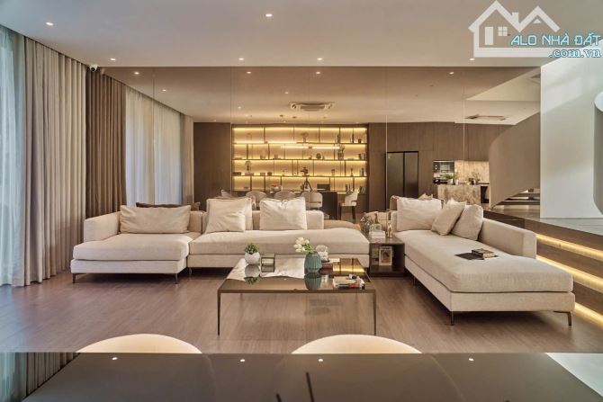 Biệt thự siêu đẹp mặt tiền Thạnh Mỹ Lợi Quận 2 - DT 8x20m - Hầm 4 tầng hồ bơi - 30 tỷ - 6