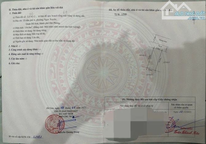 Bán đất Ngọc Xuyên - Đồ Sơn - Hải Phòng