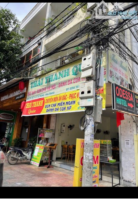 BÁN NHÀ GÓC 2 MẶT TIỀN VỊ TRÍ VÀNG ĐƯỜNG LÝ TỰ TRỌNG-LỘC THỌ- DT:184,9 m2,GIÁ:400tr/m2