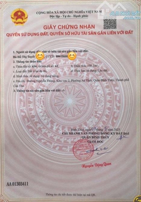 BÁN GẤP NỀN HẺM 367 TRẦN QUANG DIỆU, GIÁ RẺ