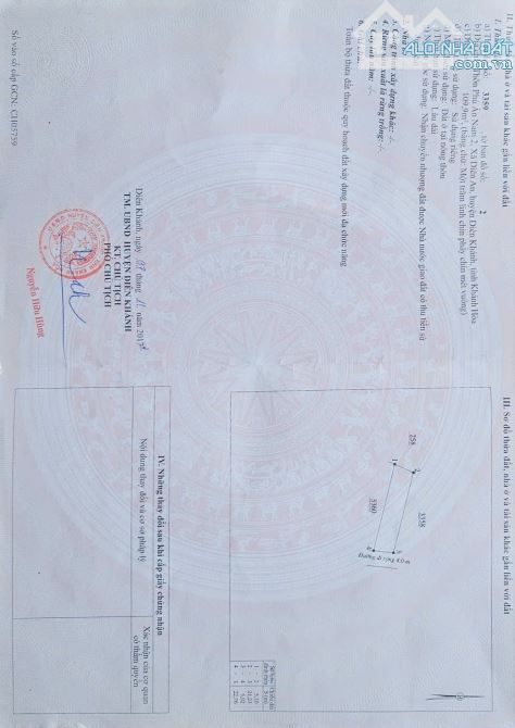 🔥 Đất Diên An giáp TP Nha Trang – full thổ cư, hẻm ô tô 109.9m2 – giá chỉ 1,6 tỷ/lô