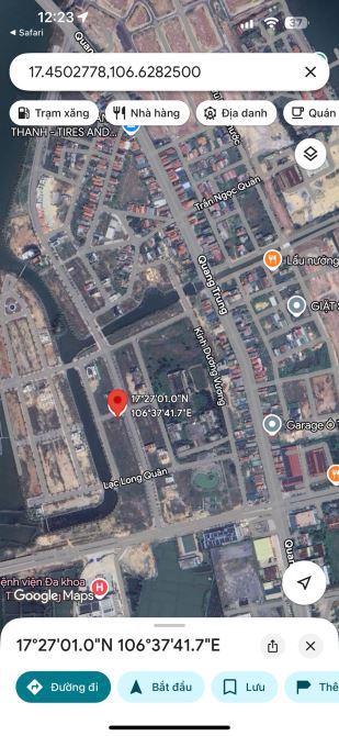 Bán nhanh lô đất đẹp hai mặt tiền đường 25m dự án phú hải riverside - 1