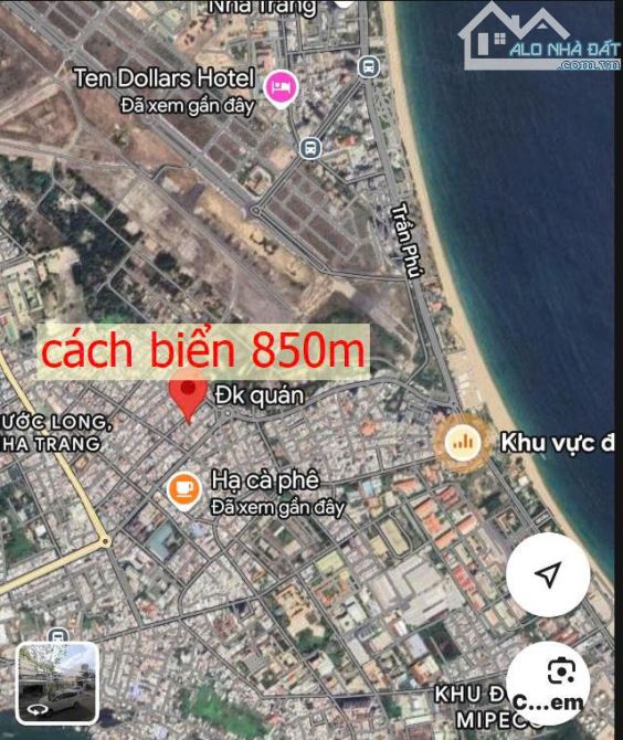 Bán lô đất mặt tiền Đường Khúc Thừa Dụ, Gần Vòng xuyến Hoàng Diệu DT 201m2 ngang 8,8m - 1
