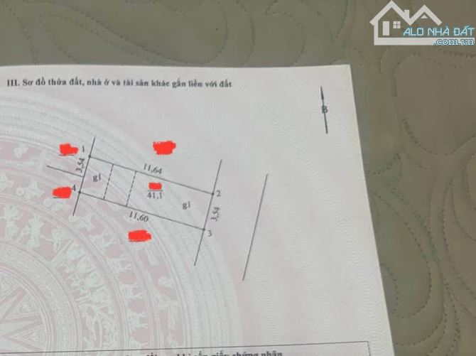 Hồ Tùng Mậu PHÂN LÔ QUÂN ĐỘI - Ô TÔ - SAU QUY HOẠCH CÁCH PHỐ 15m- 41m2 - 11.3 Tỷ - 1