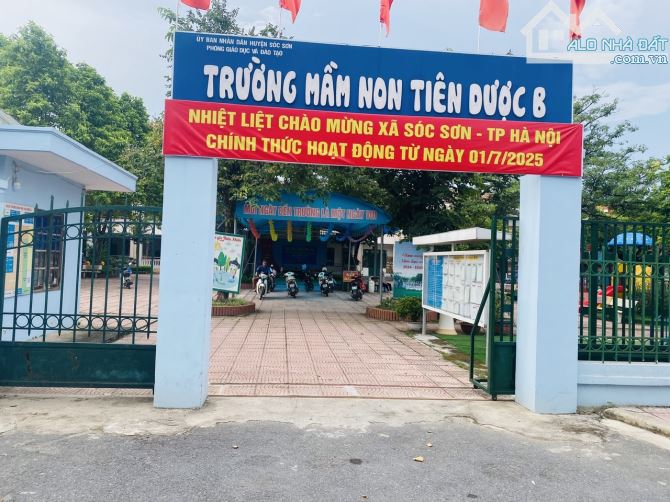 Hơn 1 tỷ-Đất Tiên Dược-Sóc Sơn-Ngõ ô tô tránh-Bìa làng-60m2- Mt 5m. - 1