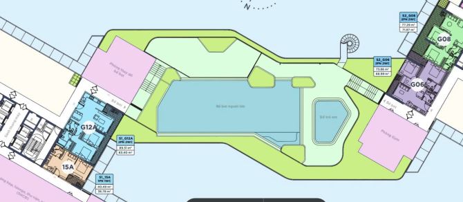 Căn 2 ngủ tòa Sea View Ecopark giá chỉ 38 tr/m. thanh toán trước hơn1 tỷ - 1